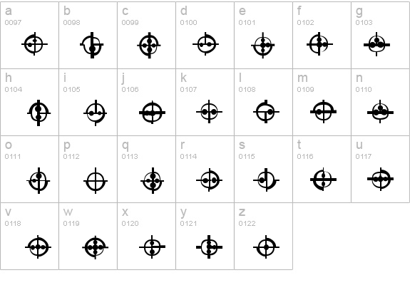 ST binar details - Free Fonts at FontZone.net