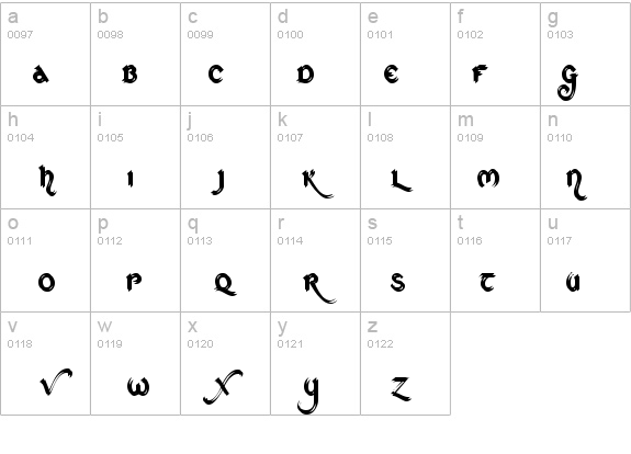 St Charles Ornate details - Free Fonts at FontZone.net