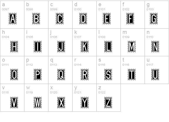 Stamper details - Free Fonts at FontZone.net