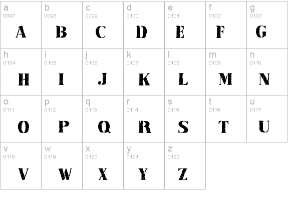 StampFont details - Free Fonts at FontZone.net