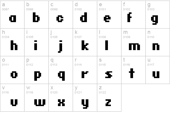 standard 07_66 details - Free Fonts at FontZone.net