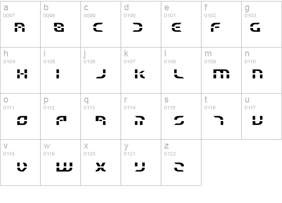 Starfighter Beta details - Free Fonts at FontZone.net