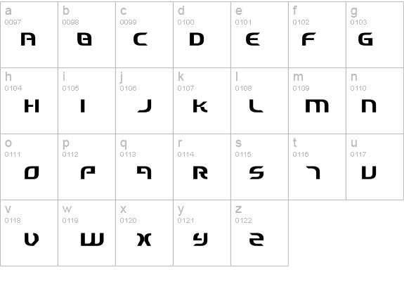 Starfighter Cadet details - Free Fonts at FontZone.net