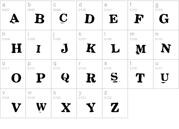 Stickons Two details - Free Fonts at FontZone.net