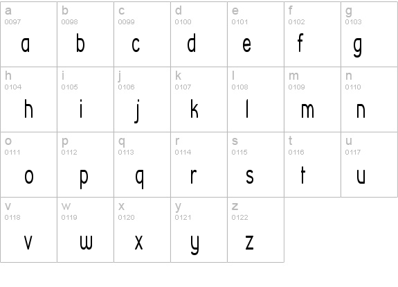 Street Corner Narrow details - Free Fonts at FontZone.net