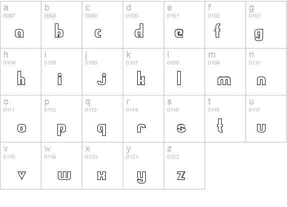 Sweden Funkis Outlined details - Free Fonts at FontZone.net