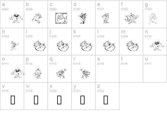 TazTheDevil details - Free Fonts at FontZone.net