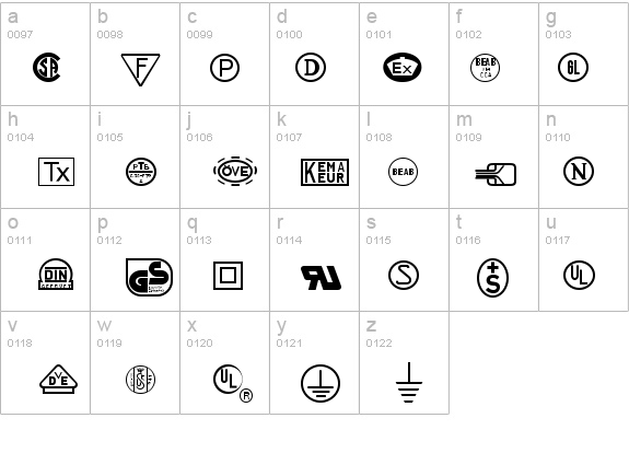 Technical LH Pi Two details - Free Fonts at FontZone.net