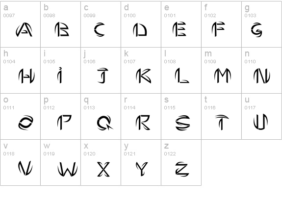 TEMHOSS (By: HAsAN) details - Free Fonts at FontZone.net