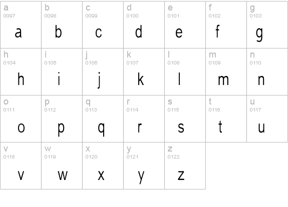 Tempest-narrow details - Free Fonts at FontZone.net