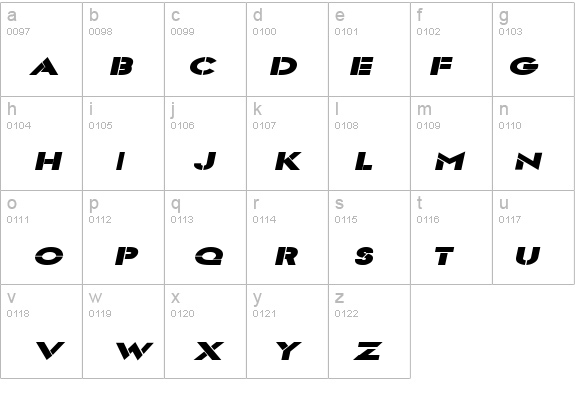 Templett Extended BoldItalic details - Free Fonts at FontZone.net