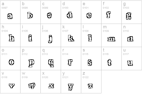 The Interzone details - Free Fonts at FontZone.net