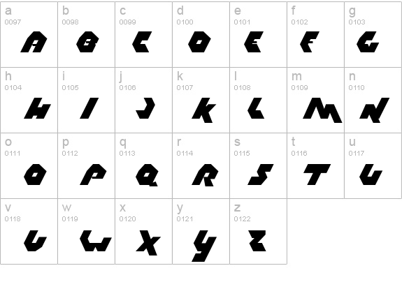Thrust details - Free Fonts at FontZone.net