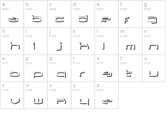 Thundergod II Shadow details - Free Fonts at FontZone.net