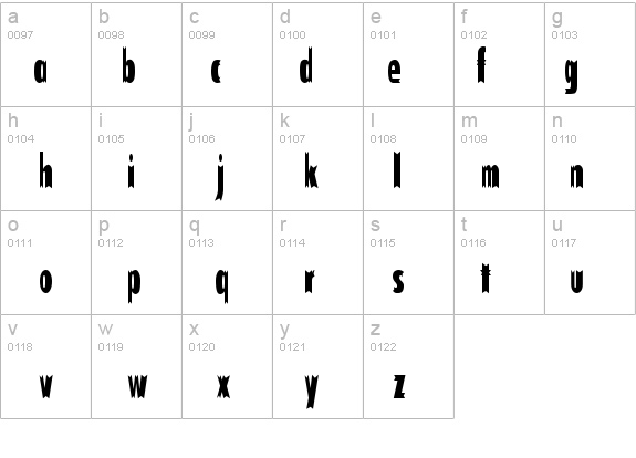 Tofu Condensed details - Free Fonts at FontZone.net
