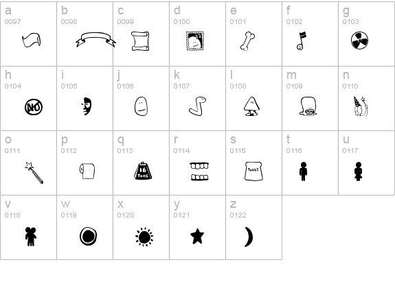 Tombats Three details - Free Fonts at FontZone.net