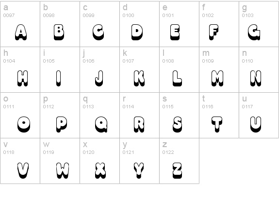 Too Regular details - Free Fonts at FontZone.net