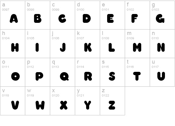 TooMuchOpaque details - Free Fonts at FontZone.net