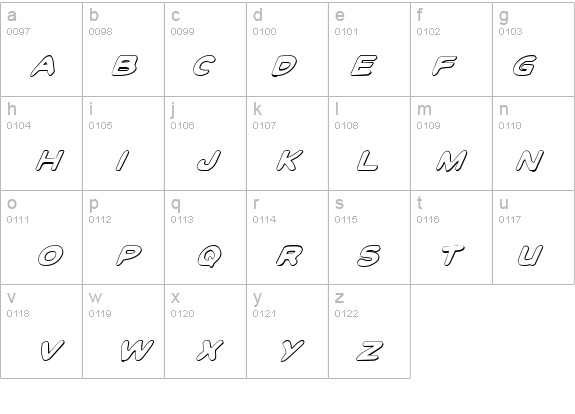 Toon Town Industrial Shad Ital details - Free Fonts at FontZone.net