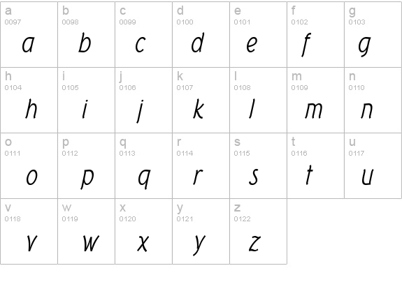 Tork Italic details - Free Fonts at FontZone.net