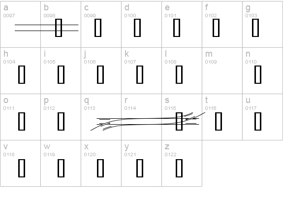 TrainTracksDemo details - Free Fonts at FontZone.net