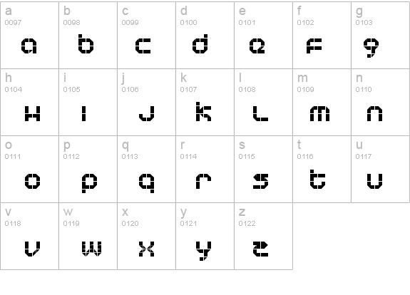 Tranceform details - Free Fonts at FontZone.net