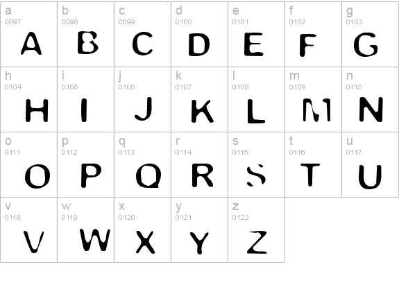 Trapped details - Free Fonts at FontZone.net