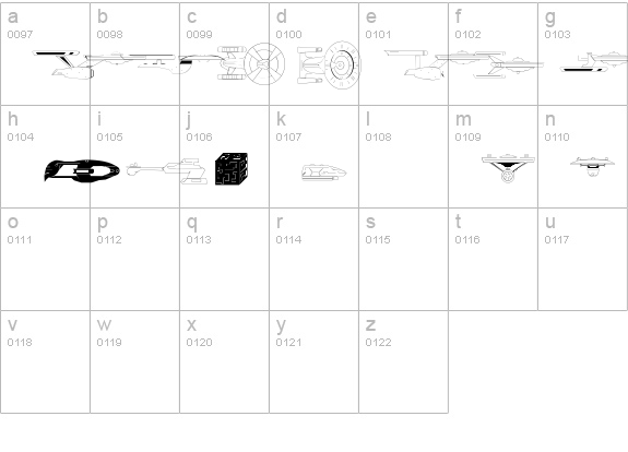 Trekbats details - Free Fonts at FontZone.net