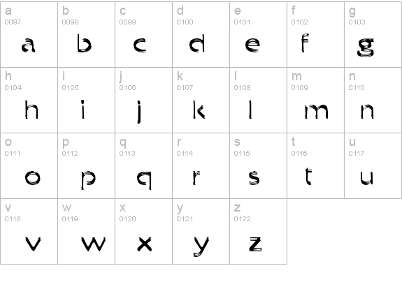 Trilayered details - Free Fonts at FontZone.net