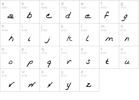 TrixiesHand details - Free Fonts at FontZone.net