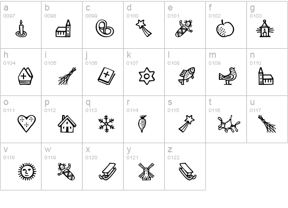 TroyerDecember details - Free Fonts at FontZone.net