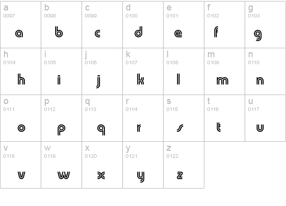 TwinTubes details - Free Fonts at FontZone.net