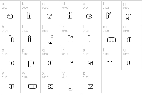 Typesource Extol O BRK details - Free Fonts at FontZone.net