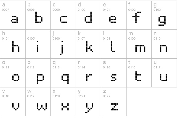 Unibody 8 details - Free Fonts at FontZone.net