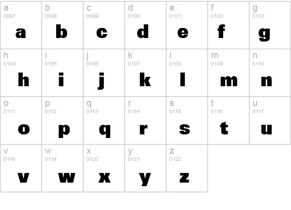 Unpact Regular details - Free Fonts at FontZone.net
