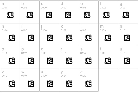 Unresponsive BRK details - Free Fonts at FontZone.net