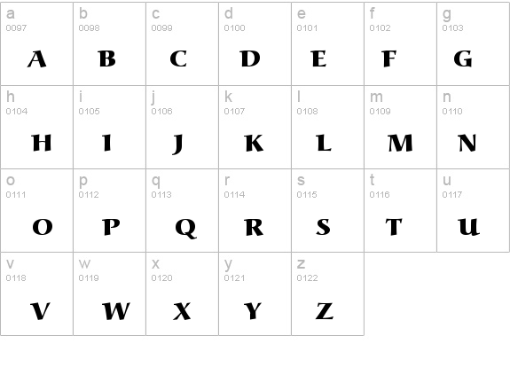 URWAlcuinSCTExtBol details - Free Fonts at FontZone.net