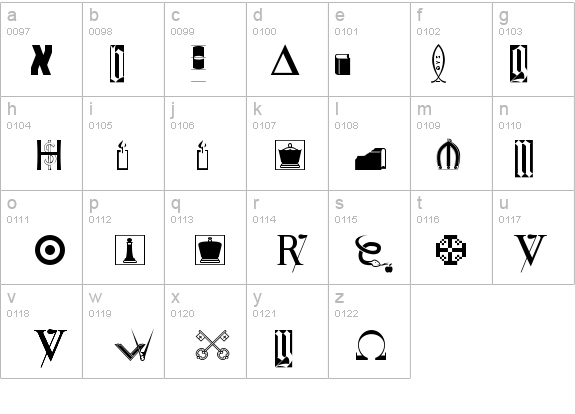 Ushaw details - Free Fonts at FontZone.net
