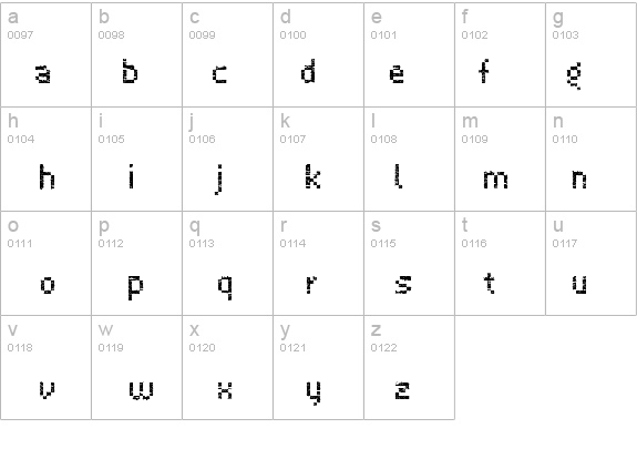Virus43 details - Free Fonts at FontZone.net