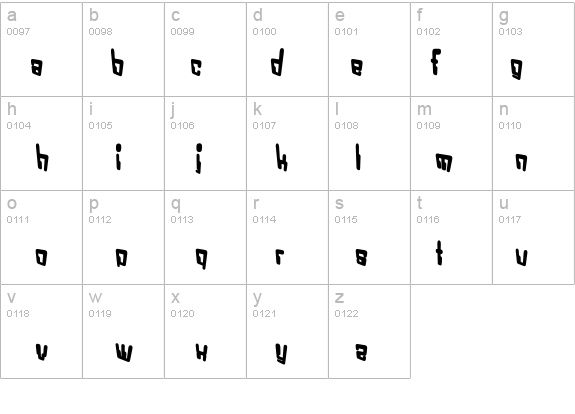 VTC Bad DataTrip Bold details - Free Fonts at FontZone.net