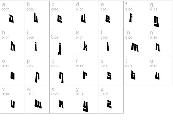 VTC Lo-Down details - Free Fonts at FontZone.net