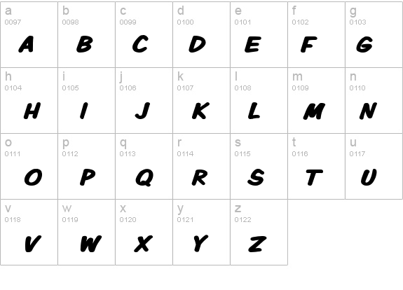 VTCKomixationSCBold details - Free Fonts at FontZone.net
