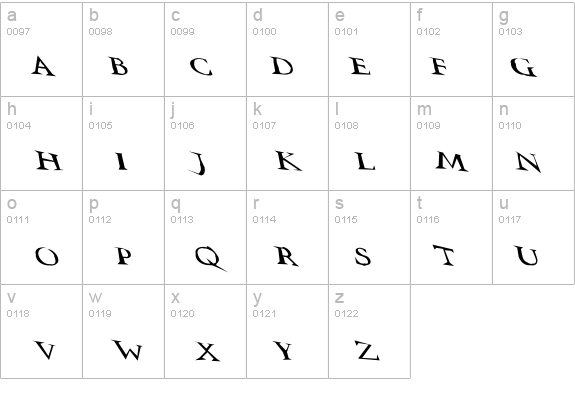 VTCSwitchbladeRomanceSloppyD details - Free Fonts at FontZone.net