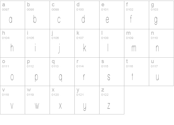 Walkway UltraCondensed details - Free Fonts at FontZone.net