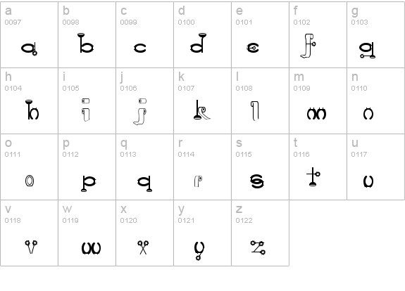 WaterCloset details - Free Fonts at FontZone.net