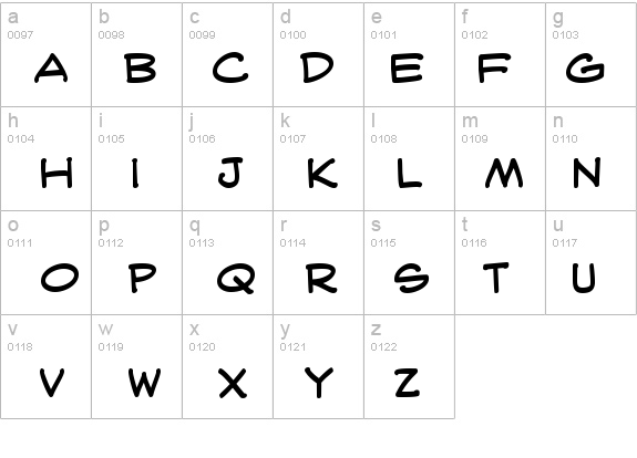 WebLetterer BB details - Free Fonts at FontZone.net