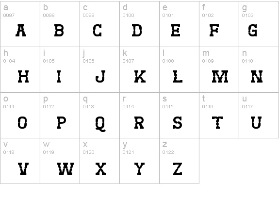 West Test details - Free Fonts at FontZone.net