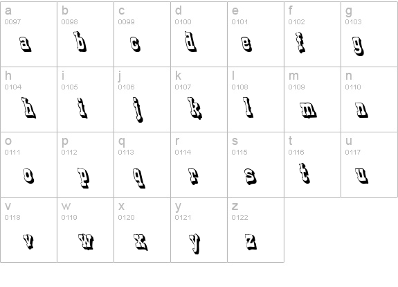 WesternShadowLefty details - Free Fonts at FontZone.net