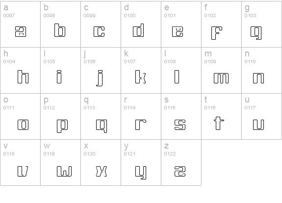 White Wolf details - Free Fonts at FontZone.net