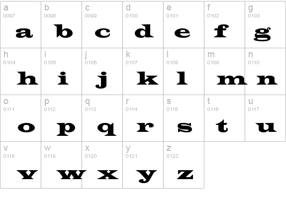 Wide Latin details - Free Fonts at FontZone.net